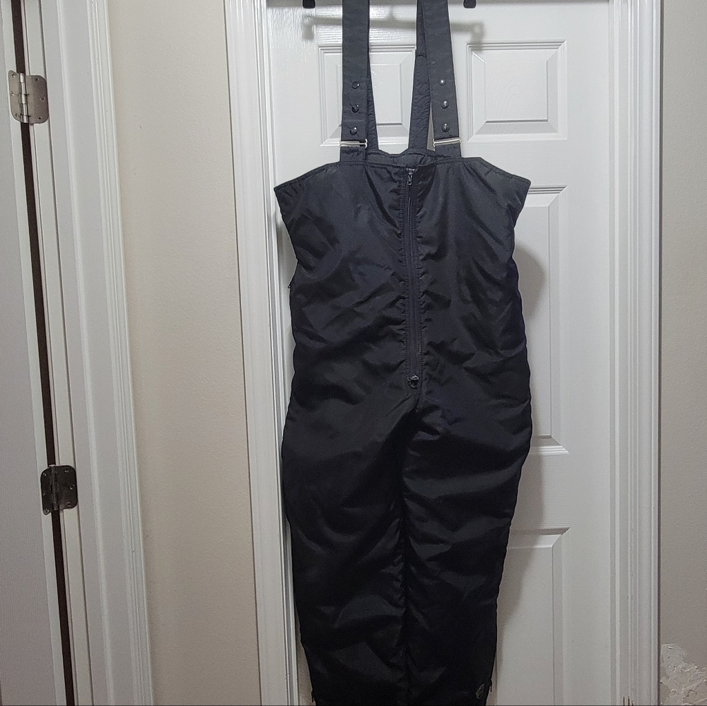Vintage 70s Arctic Cat‎ Arcticwear Insulated Waterproof Bib Overalls USA Men's L